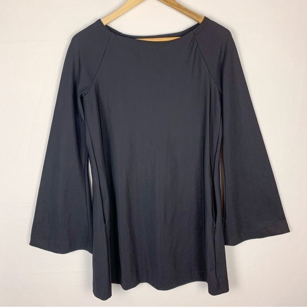 Carbon38 Long Sleeve Black Mini Dress Witchy Whimsigoth